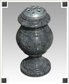 Headstone Gray Urn